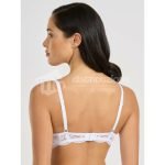 SPIMAN REGGISENO DONNA PUSH UP IN PIZZO ARIEL BIANCO - immagine 2