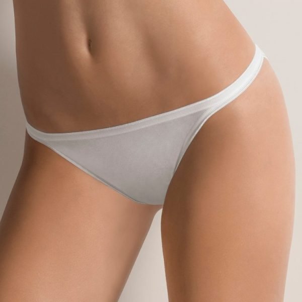 COTONELLA 3161 SLIP DONNA TANGA_BIANCO