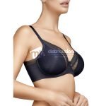 SELENE REGGISENO DONNA MICROFIBRA CON TULLE KATIA_NERO