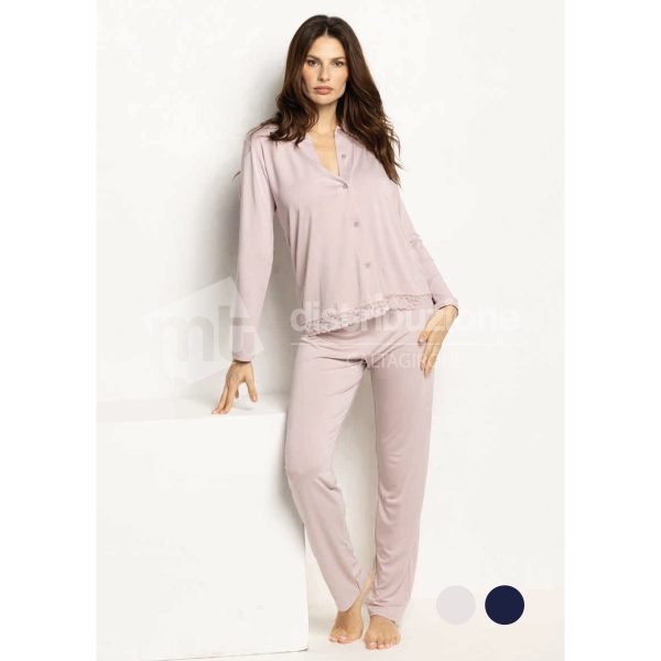 MAGIC DREAM PIGIAMA APERTO DONNA MODAL 8644