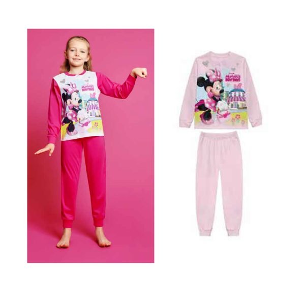 DISNEY PIGIAMA BIMBA MINNIE COTONE 1822