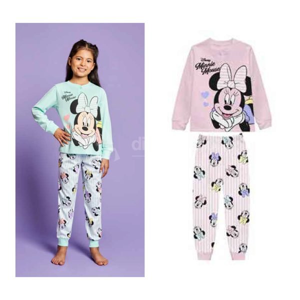 DISNEY PIGIAMA BIMBA MINNIE COTONE 7393