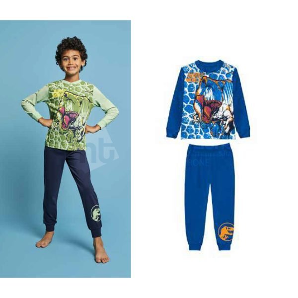 DISNEY PIGIAMA BIMBO JURASSIC WORLD COTONE 7721