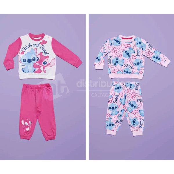 DISNEY PIGIAMA BABY STITCH COTONE 9725