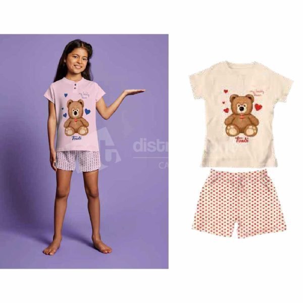 DISNEY PIGIAMA CORTO BIMBA COTONE TRUDI 4447